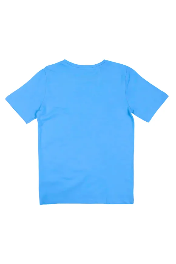 Simba Printed Half Sleeve T-Shirt for Kids – Sky Blue – view 2