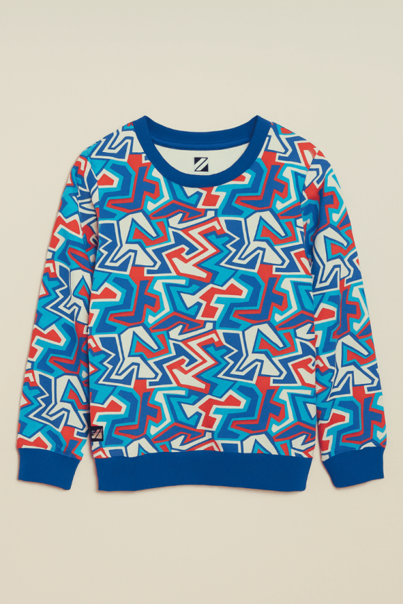 Zigzag Sweatshirt for kids