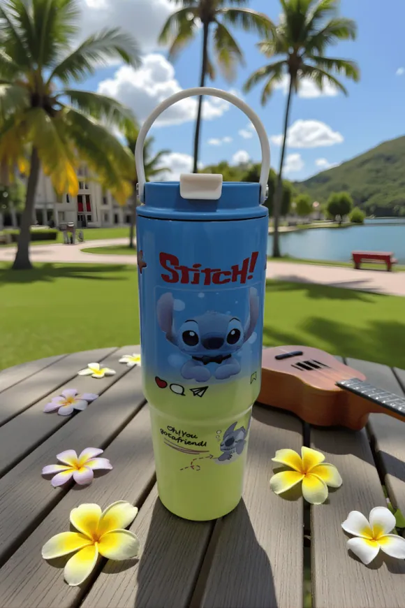 Stitch Theme Sipper Tumbler for Kids – view 2
