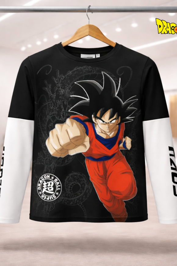 DragonballZ Boys T-shirt Black