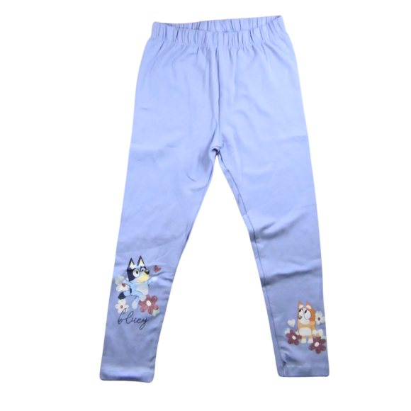 Bluey Theme Printed Pattern Cotton Leggings for Girls