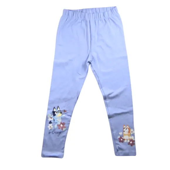 Bluey Leggings for Girls – Lavender Cotton